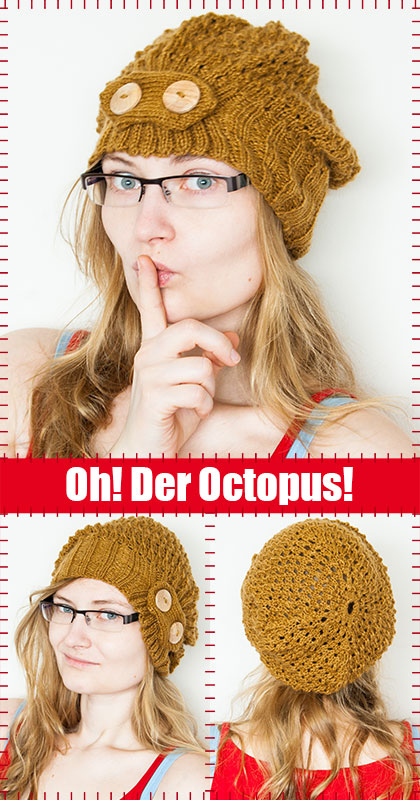 Octopus-Mütze